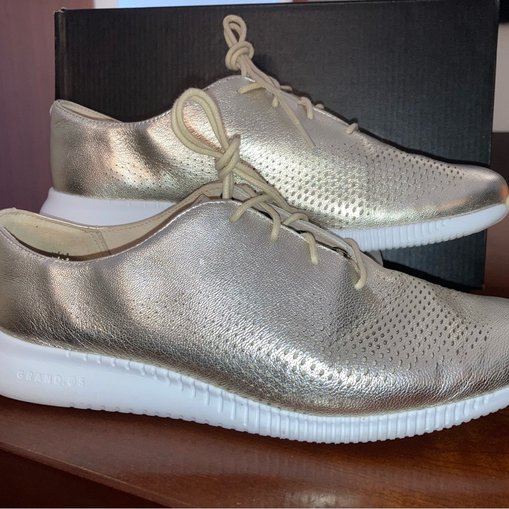 Women's Cole Haan Gold Sneakers